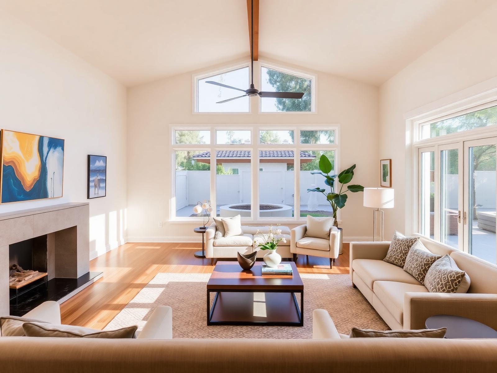Premium California rental property interior